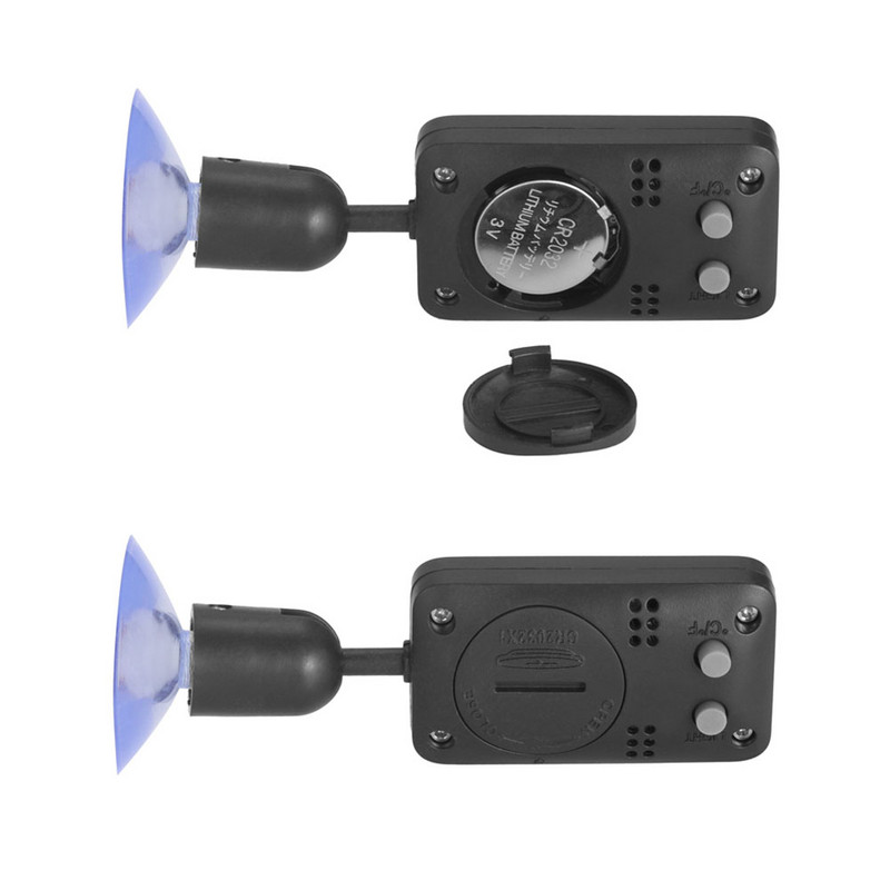 Mini higrometru Termometru Monitor LCD digital Contor de umiditate pentru interior și exterior pentru terariu de reptile cu efect de seră