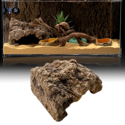 Ascunzătoare artificială de reptile, adăpost pentru decorare a peșterii