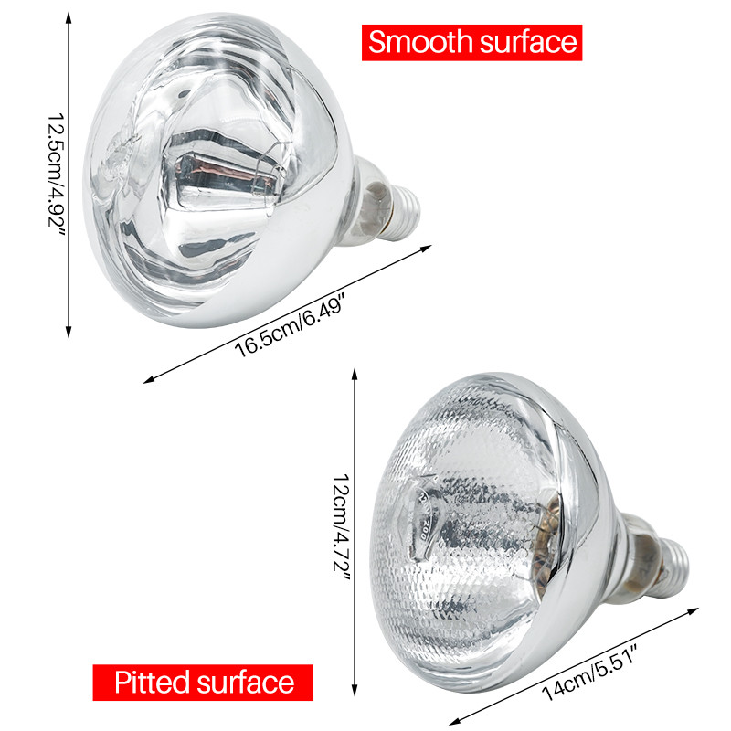 Παχύς λαμπτήρας θέρμανσης Λαμπτήρας αναπαραγωγής υψηλής ποιότητας E27 100W/150W/200W/250W LED Light Pet Brooder Hatch Chicken Pig Heater Bulbs