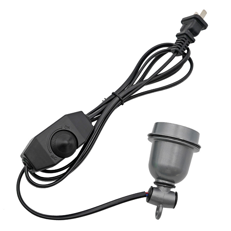 Nauja 300 W šildymo lempa Farm Animal Šilta Šviesa Temperatūros reguliatorius Šildytuvas Laikykite Šildymo lemputę Naminiams gyvūnėliams Paršeliams Viščiukams Šuniukams