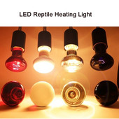 Λάμπα ερπετών Μίνι θερμαντική λάμπα για κατοικίδια E27 UV Ημέρα Νυχτερινή Αμφιβία Χελώνα Φίδι Λάμπα Θερμότητας Ερπετό Λαμπτήρα 25/60/100W Φωτιστικό ερπετό