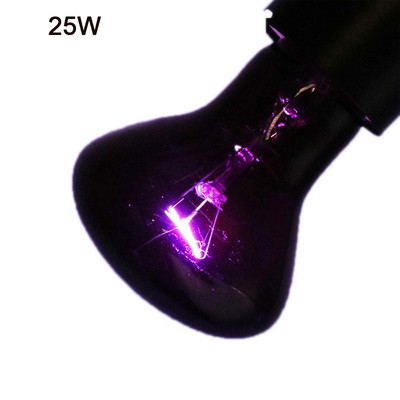 Λάμπα ερπετών Μίνι θερμαντική λάμπα για κατοικίδια E27 UV Ημέρα Νυχτερινή Αμφιβία Χελώνα Φίδι Λάμπα Θερμότητας Ερπετό Λαμπτήρα 25/60/100W Φωτιστικό ερπετό