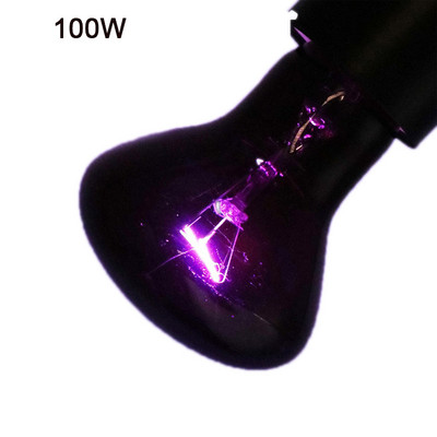 Λάμπα ερπετών Μίνι θερμαντική λάμπα για κατοικίδια E27 UV Ημέρα Νυχτερινή Αμφιβία Χελώνα Φίδι Λάμπα Θερμότητας Ερπετό Λαμπτήρα 25/60/100W Φωτιστικό ερπετό