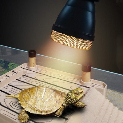 UVA+UVB Reptile Heat nappali lámpa Izzó teknősgyík terrárium hőmérséklet-szabályozó vízálló infravörös sütkérező spotlámpa