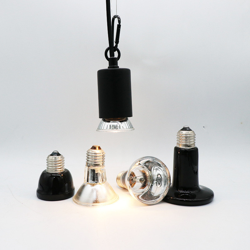 E27 Keramička grijaća svjetiljka za Kutiju za kućne ljubimce Kutija za kućne ljubimce Gušter kornjača Prekidač s mogućnošću prigušivanja s 1,5 m UVB lampom Lampa za gmazove Utičnica za kornjače