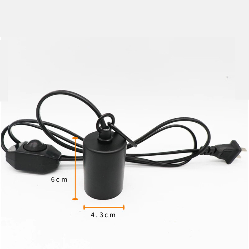 E27 Keramička grijaća svjetiljka za Kutiju za kućne ljubimce Kutija za kućne ljubimce Gušter kornjača Prekidač s mogućnošću prigušivanja s 1,5 m UVB lampom Lampa za gmazove Utičnica za kornjače