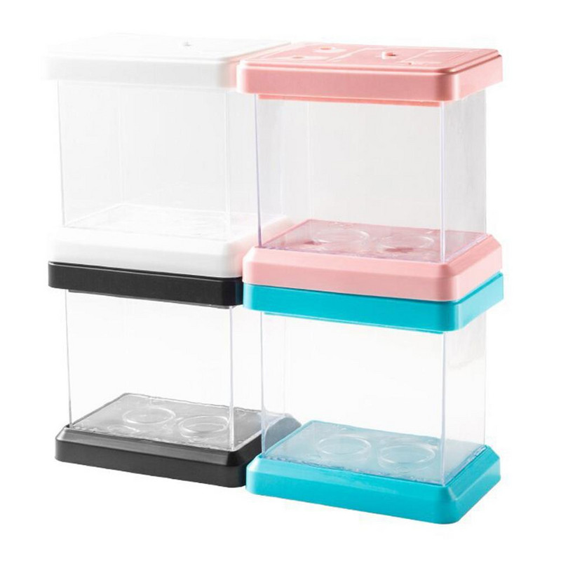 Mini värviline värvimuutev eemaldatav lauaarvuti haljastuskast kalakilpkonnadele roomajatele