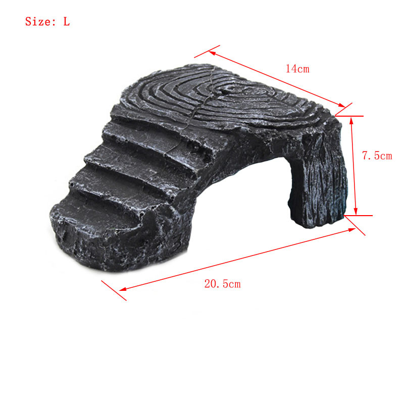 Turtle Platform Akvariumo priedai roplių salai varliagyviai ropliai vandens vėžlių rampa Basking Terrace vėžlių rezervuaras