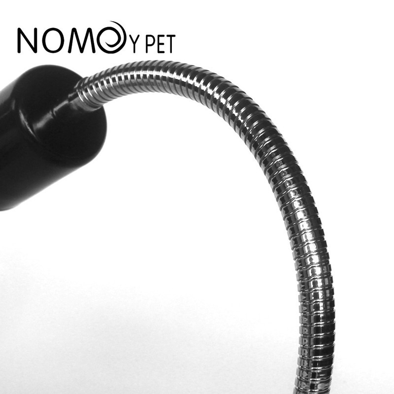 Lampă de încălzire pentru reptile, reglabilă UVA/UVB, suport cu clips pentru acvariu, lampă pentru reptile, șopârlă țestoasă, șarpe, terariu