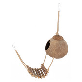 Ερπετό Gecko Ladder Hut Hide Husk Housecave Tank Accessories Bird Festing Crested Hideouts Hiding Terrarium Hideout Lizard