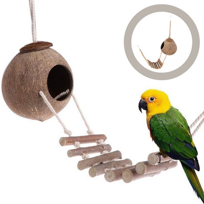 Ερπετό Gecko Ladder Hut Hide Husk Housecave Tank Accessories Bird Festing Crested Hideouts Hiding Terrarium Hideout Lizard