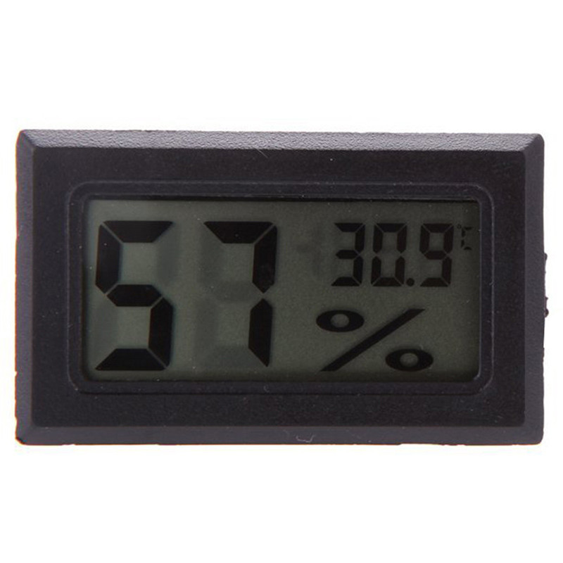 Digitalni termometar Higrometar Mini LCD mjerač vlage Zamrzivač Hladnjak Termometar za -50~70 Hladnjaci Akvarijski rashladnici