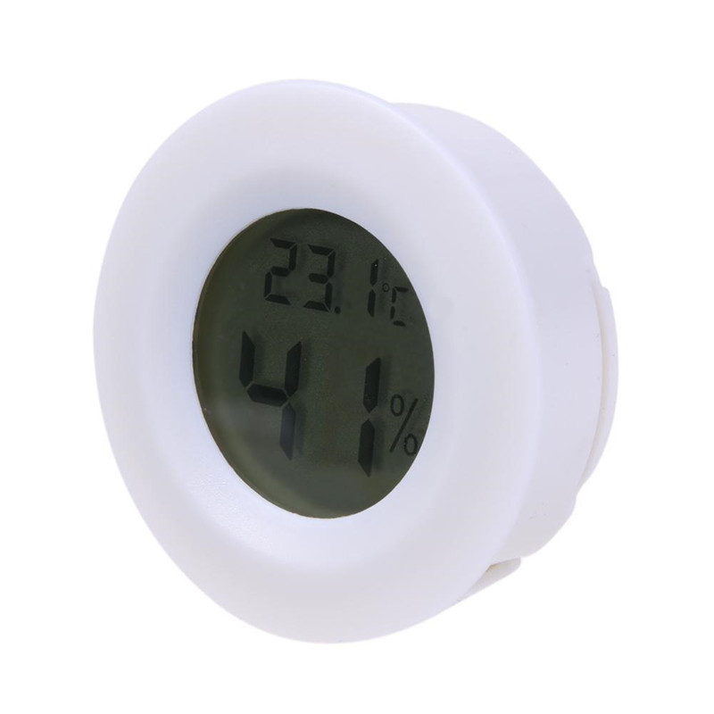 Didelio tikslumo skaitmeninis termometro higrometro matuoklis roplių vėžlių terariumo akvariumo rezervuaro priedai Temperatūra Drėgmė