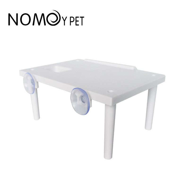 Πλατφόρμα Basking Χελώνας Fish Tank Aquarium Ladder Island Ράμπα ερπετών Βεράντα ανάπαυσης χελώνας με βεντούζες 2 τμχ