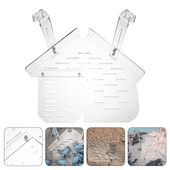 Πλατφόρμα χελώνας Ράμπα ερπετών Χελώνας Ακρυλική Βεράντα Αναρρίχησης Αναρρίχηση Αποβάθρα Ενυδρείο Habitat Diy Area Ladder