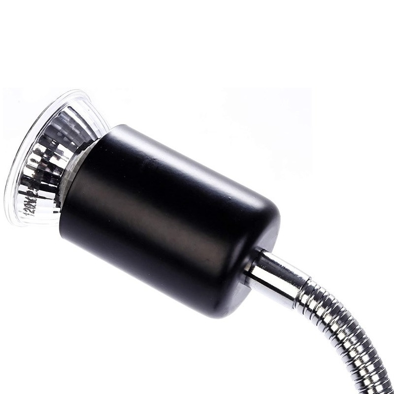 1 set lămpi de căldură pentru reptile UVA UVB Suport pentru becuri reglabil pentru acvariu Suport pentru lampă întrerupător reglabil pentru broaște țestoase șarpe țestoasă