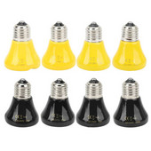 Roomajate keraamiline soojuslambi pirn Mini infrapunasoojuskeraamiline kahepaiksete küttelamp sisalikele roomajate keraamiline soojuskiirgur