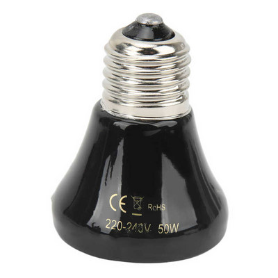 Roomajate keraamiline soojuslambi pirn Mini infrapunasoojuskeraamiline kahepaiksete küttelamp sisalikele roomajate keraamiline soojuskiirgur