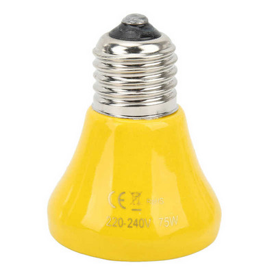 Roomajate keraamiline soojuslambi pirn Mini infrapunasoojuskeraamiline kahepaiksete küttelamp sisalikele roomajate keraamiline soojuskiirgur