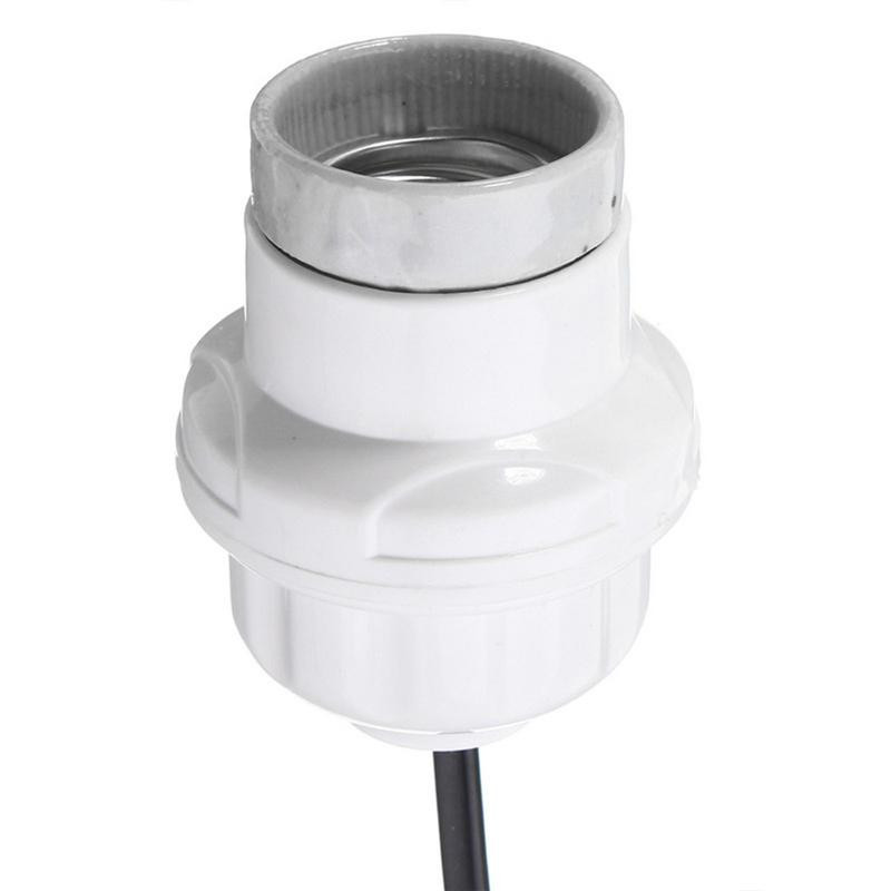 Tortoise soojuslambi pesa lambihoidiku adapteri valgustuskomplekti keraamiline kruvipesa musta kaabliga akvaariumi roomaja jaoks