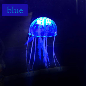 Kilpkonnaakvaarium Miniallveelaevade ornament helendava efektiga Kunstlik meduus Akvaariumi kaunistus Armas 5,5 cm 8 cm 10 cm