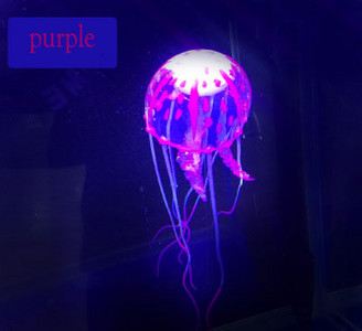 Kilpkonnaakvaarium Miniallveelaevade ornament helendava efektiga Kunstlik meduus Akvaariumi kaunistus Armas 5,5 cm 8 cm 10 cm