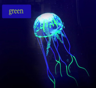 Kilpkonnaakvaarium Miniallveelaevade ornament helendava efektiga Kunstlik meduus Akvaariumi kaunistus Armas 5,5 cm 8 cm 10 cm