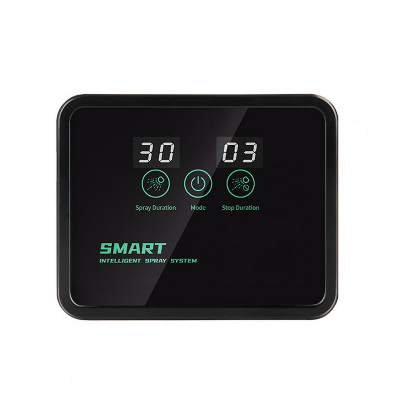 Plastic 1 set Umidificator funcțional pentru plante cu sincronizare inteligentă R-clemă Sistem de control al reptilelor Corp compact pentru casă