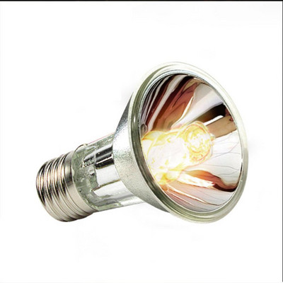 25W/50W/75W Φωτιστικό οπίσθιου φωτός ερπετού UVA UVB Θερμαντικό λαμπτήρα υπεριώδους πλήρους φάσματος