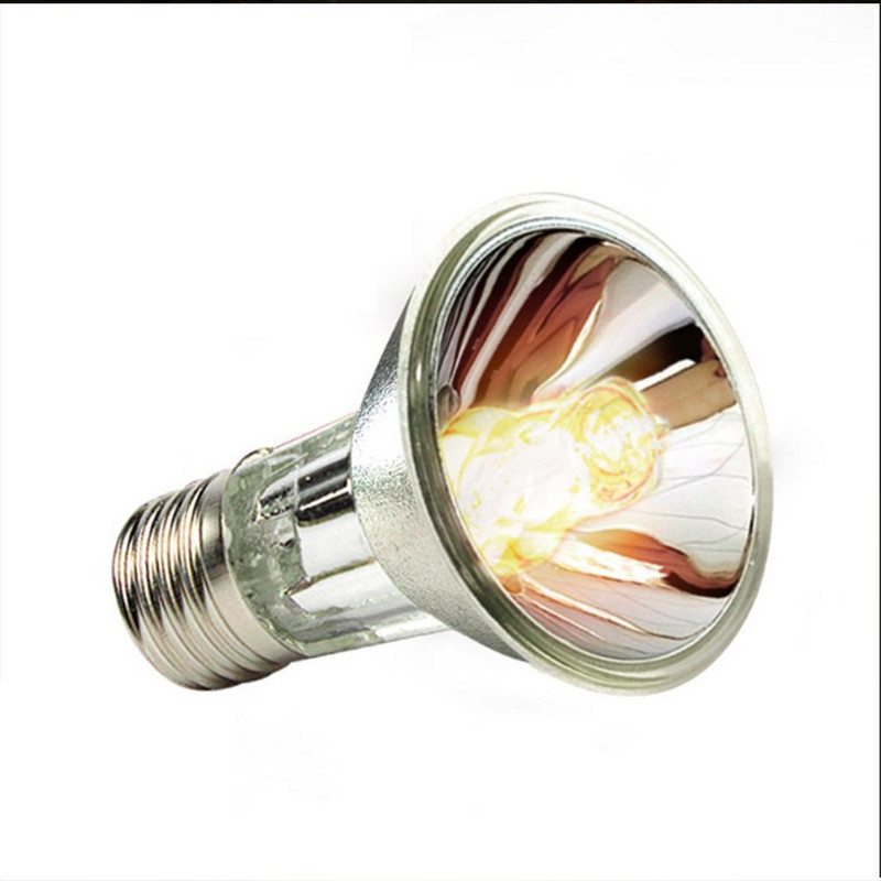 25W/50W/75W Φωτιστικό οπίσθιου φωτός ερπετού UVA UVB Θερμαντικό λαμπτήρα υπεριώδους πλήρους φάσματος