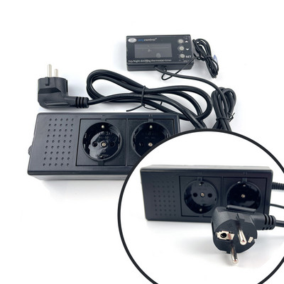 Dienos / nakties LCD skaitmeninis roplių termostatas su laikmačio reguliatoriumi, gyvūnų varliagyvių temperatūros valdikliu terariumui