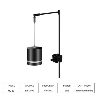 110-240V Fish Tank LED Full Spectrum Aquatic Plant Lamp Professional Landscape Pendant Down Light Light Clip Lamp Tank Grass
