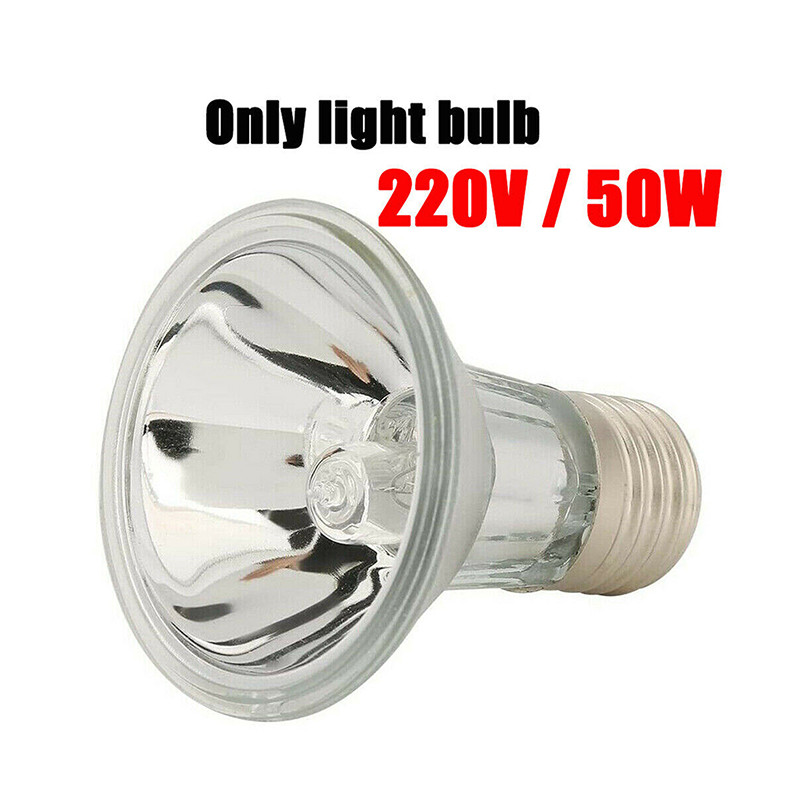 50/75 W Rāpuļu lampas spuldze Bruņurupucis sauļošanās UV spuldze UVA UVB apsildes lampa Abinieki Ķirzakas Rāpuļi Akvārija piederumi