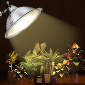 Klambervalgusti 8,5-tollise alumiiniumreflektoriga Garage Grow Light`i jaoks mõeldud fotograafia töötuled lemmikloomade klaasist anumate soojendustuled