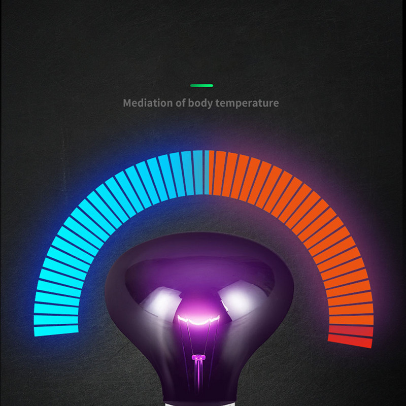 Bec pentru lampă de căldură pentru reptile E27 UVA pentru animale de companie țestoasă șarpe lguane șopârlă UV simulează lămpile spot în lumina lunii pe timp de noapte Piese de schimb
