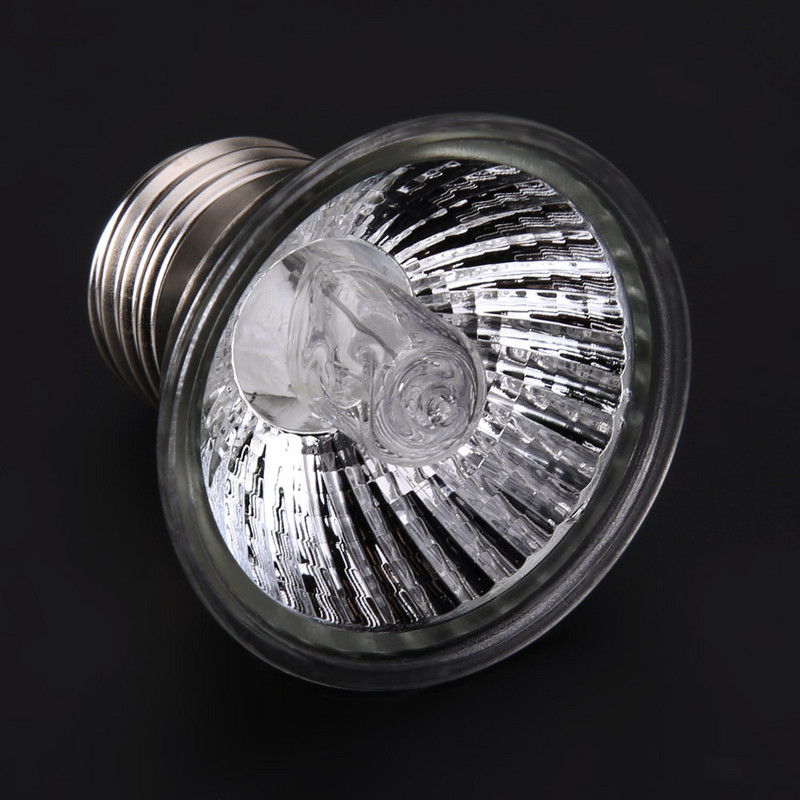 25/50/75W UVA+UVB 3.0 roomajate lamp Kilpkonn Kilpkonn Lemmikloomade peesitav lambipirn, soojenduslamp kahepaiksete sisalike temperatuuriregulaator