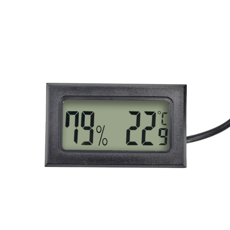 1 buc Mini LCD termometru digital higrometru termostat interior convenabil senzor de temperatură umiditate indicator