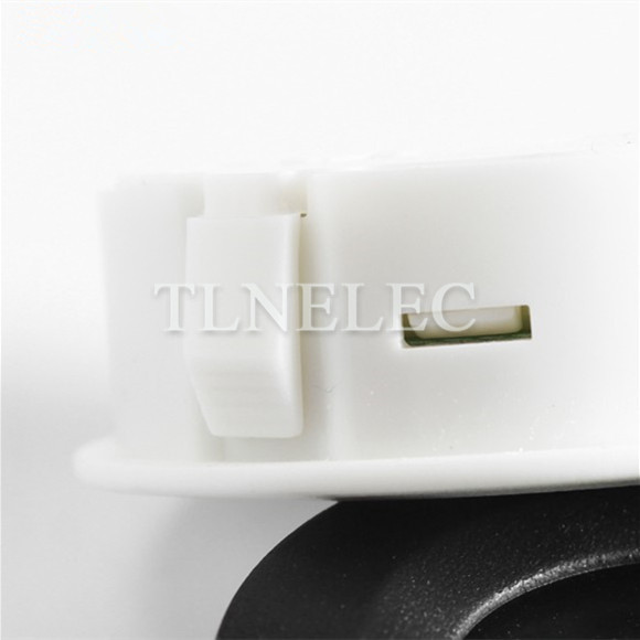 Apvalus įdėtas elektroninis skaitmeninis termometras ir higrometras roplių naminių gyvūnėlių akrilo dėžutės temperatūros ir drėgmės matuoklis