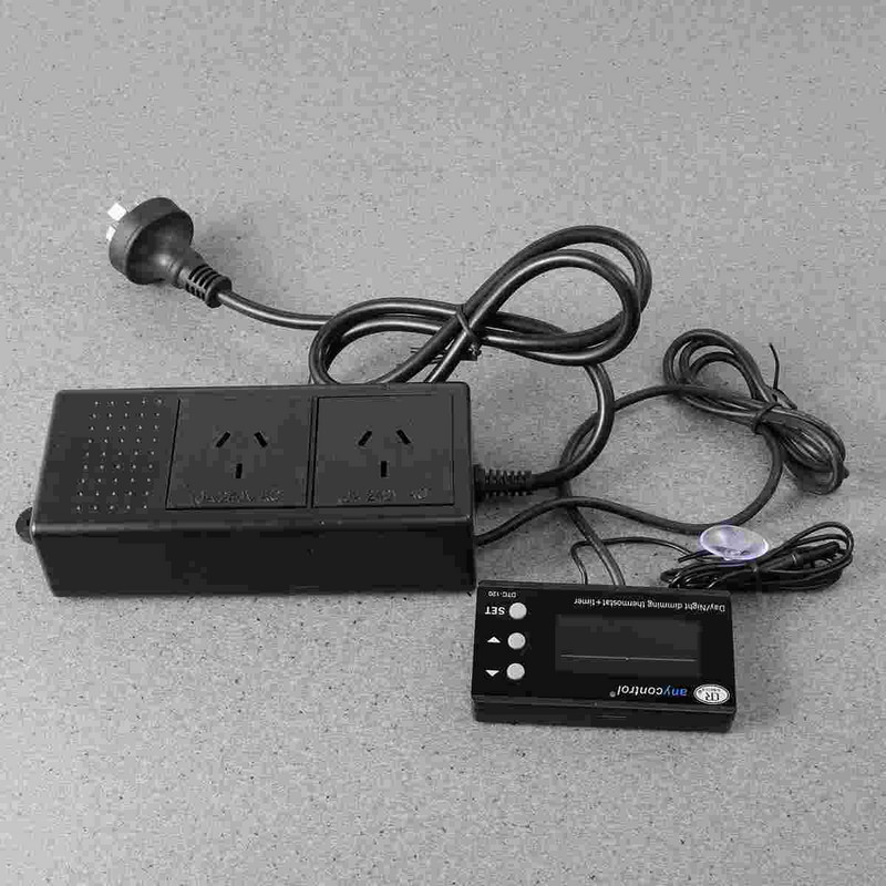 Termostat practic pentru acvariu, controler de temperatură pentru reptile, termostat pentru creșterea animalelor de companie cu priză