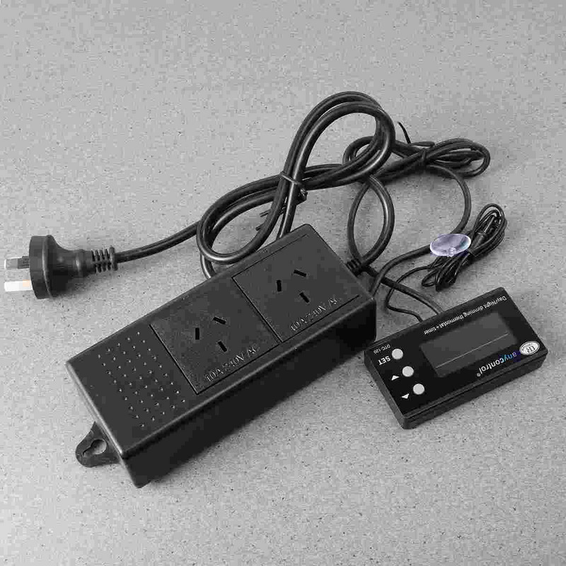 Termostat practic pentru acvariu, controler de temperatură pentru reptile, termostat pentru creșterea animalelor de companie cu priză