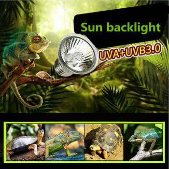 3PCS Uvb Reptile 75w Баскинг лампа Uva и Uvb Reptile Turtle Bulb Uvb Reptile Fixture