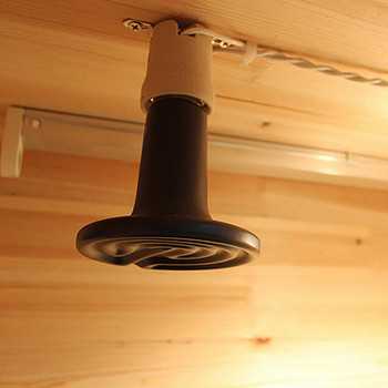 Крушка за влечуги Керамична инфрачервена топлоизлъчваща лампа 100 W крушка за топлоизлъчване Без вреда Без светлина Врагове Влечуги Местообитания Земноводни