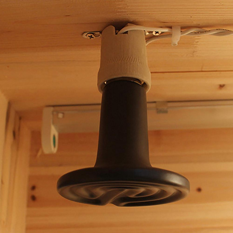 Roomajate soojuslamp keraamiline infrapuna-soojusemitter lamp 100 W soojuskiirgur Ei kahjusta valguse vaenlane Roomajad elupaigad kahepaiksed