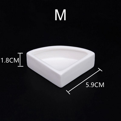 Κεραμικά Ερπετά Τροφοδότης Νερού Φαγητό πιάτο Μπολ για Χελώνα Σαύρα Φιδωτή Λεκάνη Γκέκο Χαμαιλέοντας