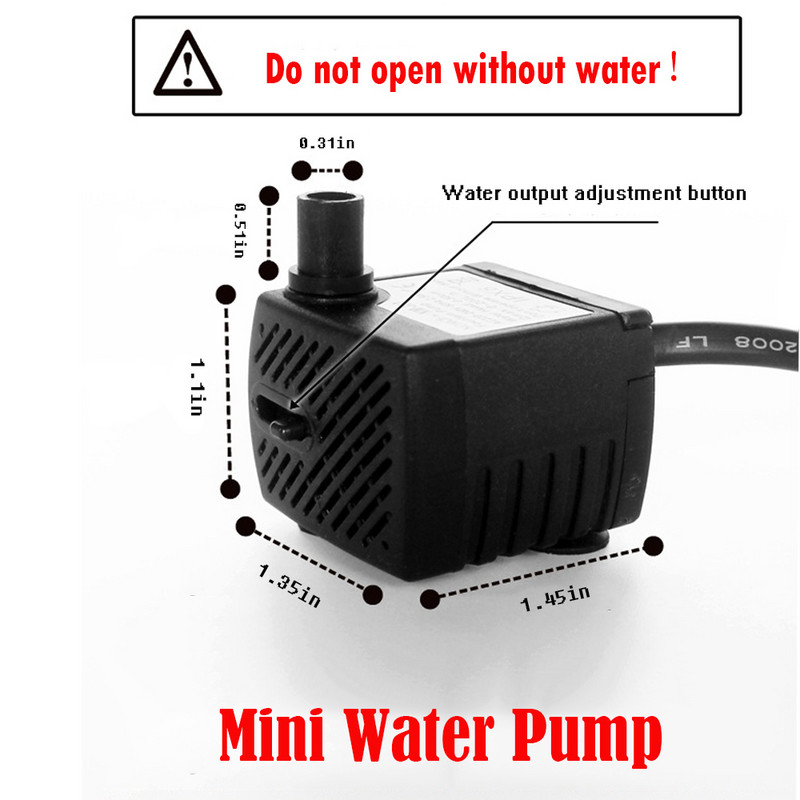 Reptile Water Drinking Fountain Automatic Feeding Drinker Filter Lizard Chameleon Snake Reptiles Amphibian Terrarium Accessories