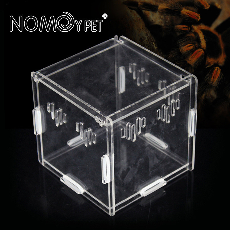 Cutie de reproducere a reptilelor Păianjen acrilic Soparla Micro habitate Reptile Terariu detasabil Rezervor de vivarium