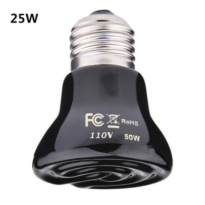 Ден Нощ Амфибии Амфибия Змия Лампа Топлинна лампа за влечуги Светлина 25W 50W 100W AC220240V Дропшиппинг Бързо нагряване