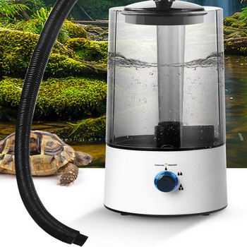 1 PC Mist Fogger Lizard Herps Pet Supplies Αξεσουάρ Ερπετό υγραντήρα Αμφιβίων Terrariums Chameleon New With Hose ,EU Plug