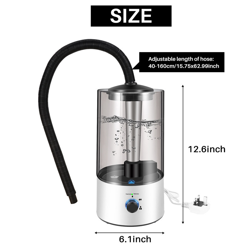 4L varliagyvių ir roplių rūko drėkintuvas su reguliuojama žarna terariumo roplių rūko drėkintuvo priedais