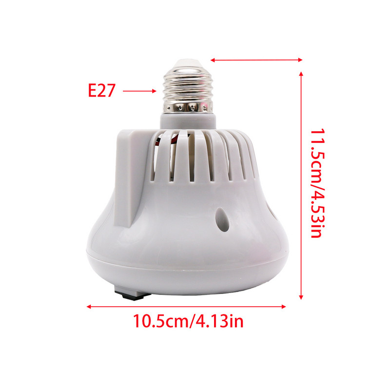 Lampă pentru animale de companie Lampă de încălzire pentru animale E27 3 Ajustare fișiere 0-50-100W sau 0-100-200W Lumină de încălzire pentru reptile Încălzitor pentru animale mici